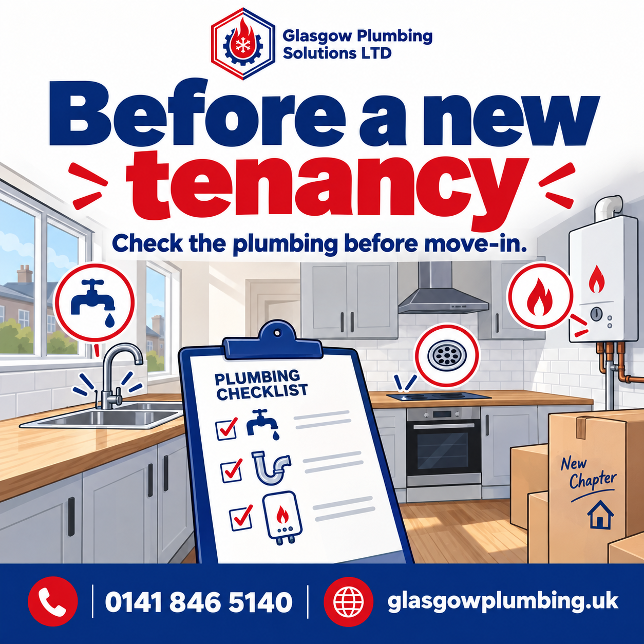 Pre-Tenancy Plumbing Check in Govanhill (2026 Guide)